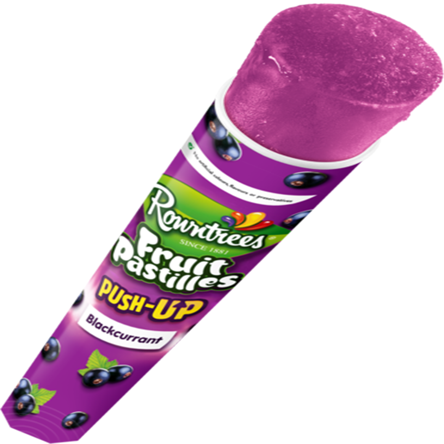 Rowntrees Fruit Pastille Push Up Blackcurrant Dauria Brothers